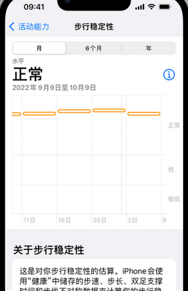 梅河口iPhone手机维修如何在iPhone开启'步行稳定性通知'