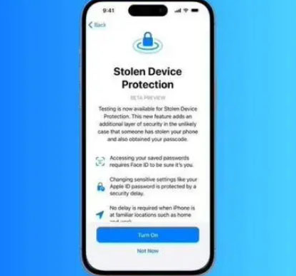 梅河口苹果授权维修店分享被盗设备保护功能开启方法 