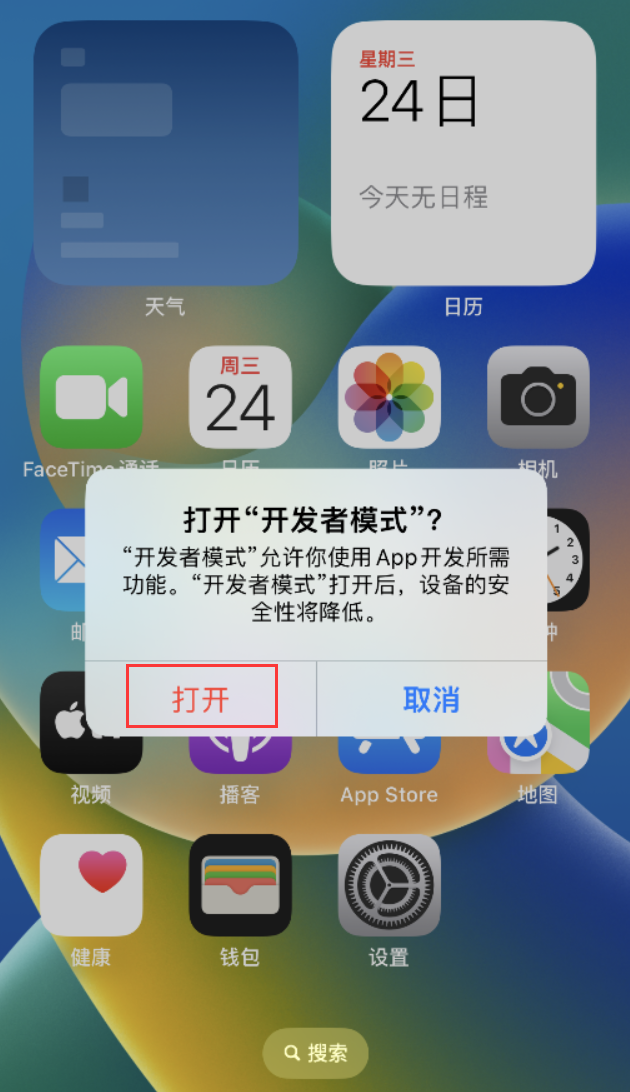 梅河口苹果手机维修分享如何打开开发者模式 
