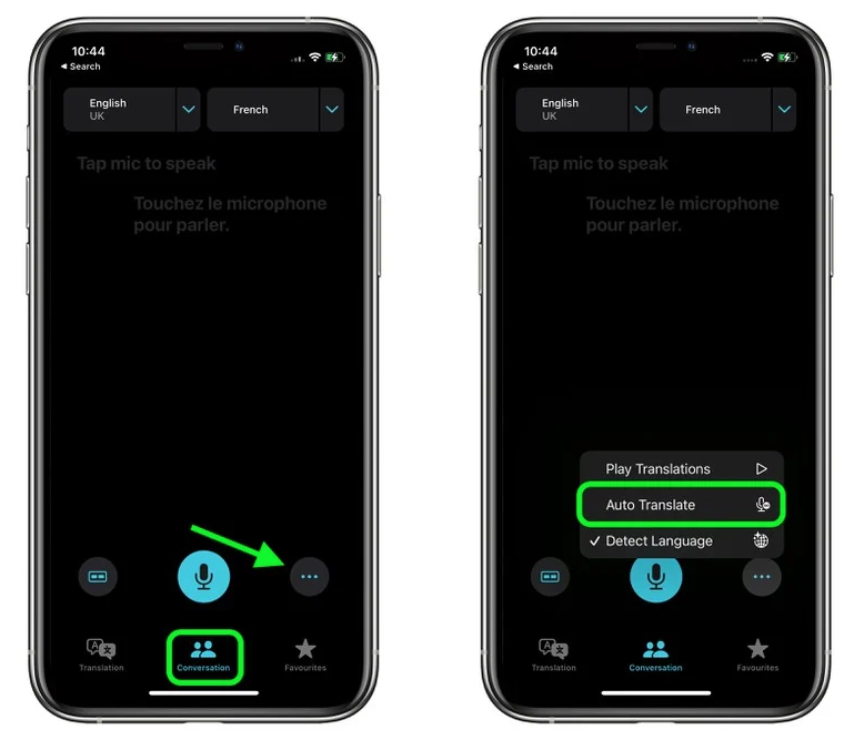 梅河口苹果手机维修分享iOS 15 “翻译” App 新改进 